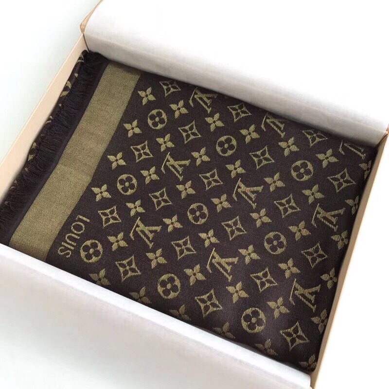 MONOGRAM SQUARE, LOUIS VUITTON LV SHAWL