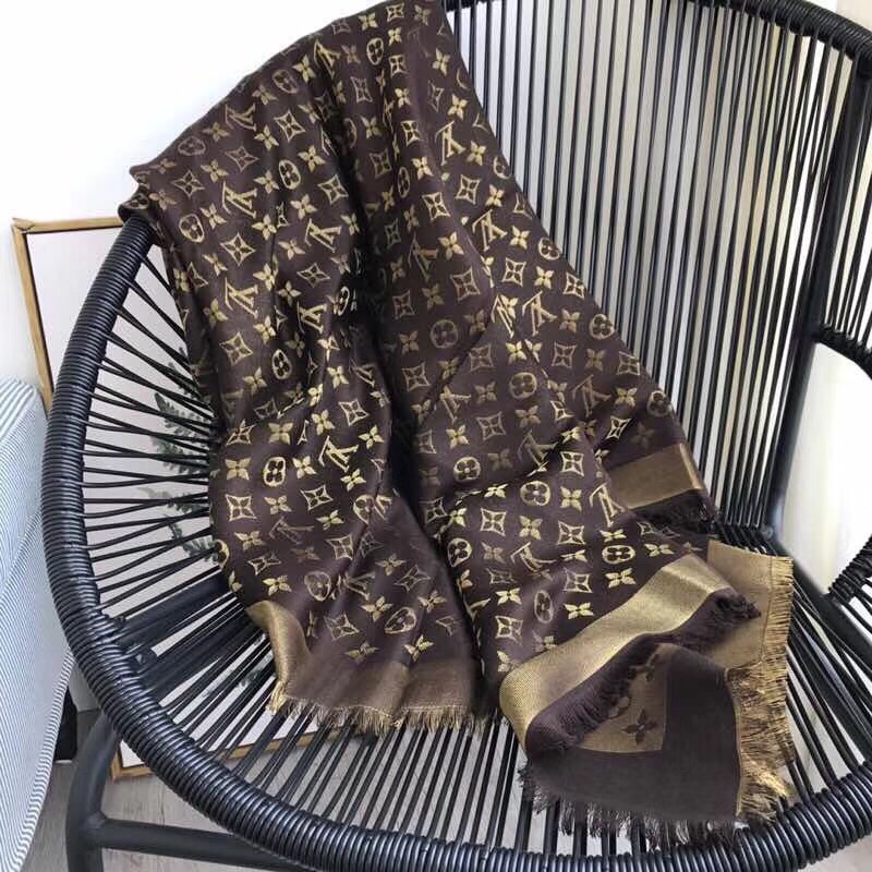 MONOGRAM SQUARE, LOUIS VUITTON LV SHAWL
