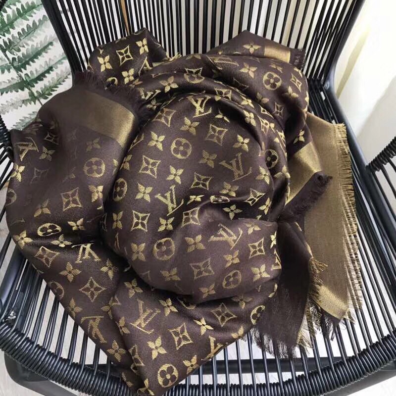 MONOGRAM SQUARE, LOUIS VUITTON LV SHAWL