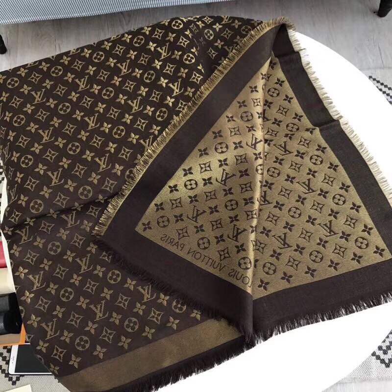 MONOGRAM SQUARE, LOUIS VUITTON LV SHAWL