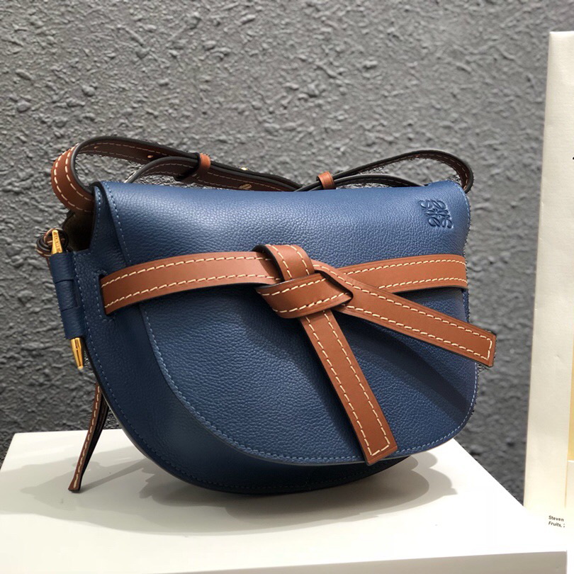 Gate Small Bag, Loewe Saddle-shaped crossbody bag