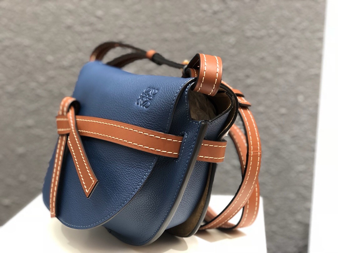 Gate Small Bag, Loewe Saddle-shaped crossbody bag