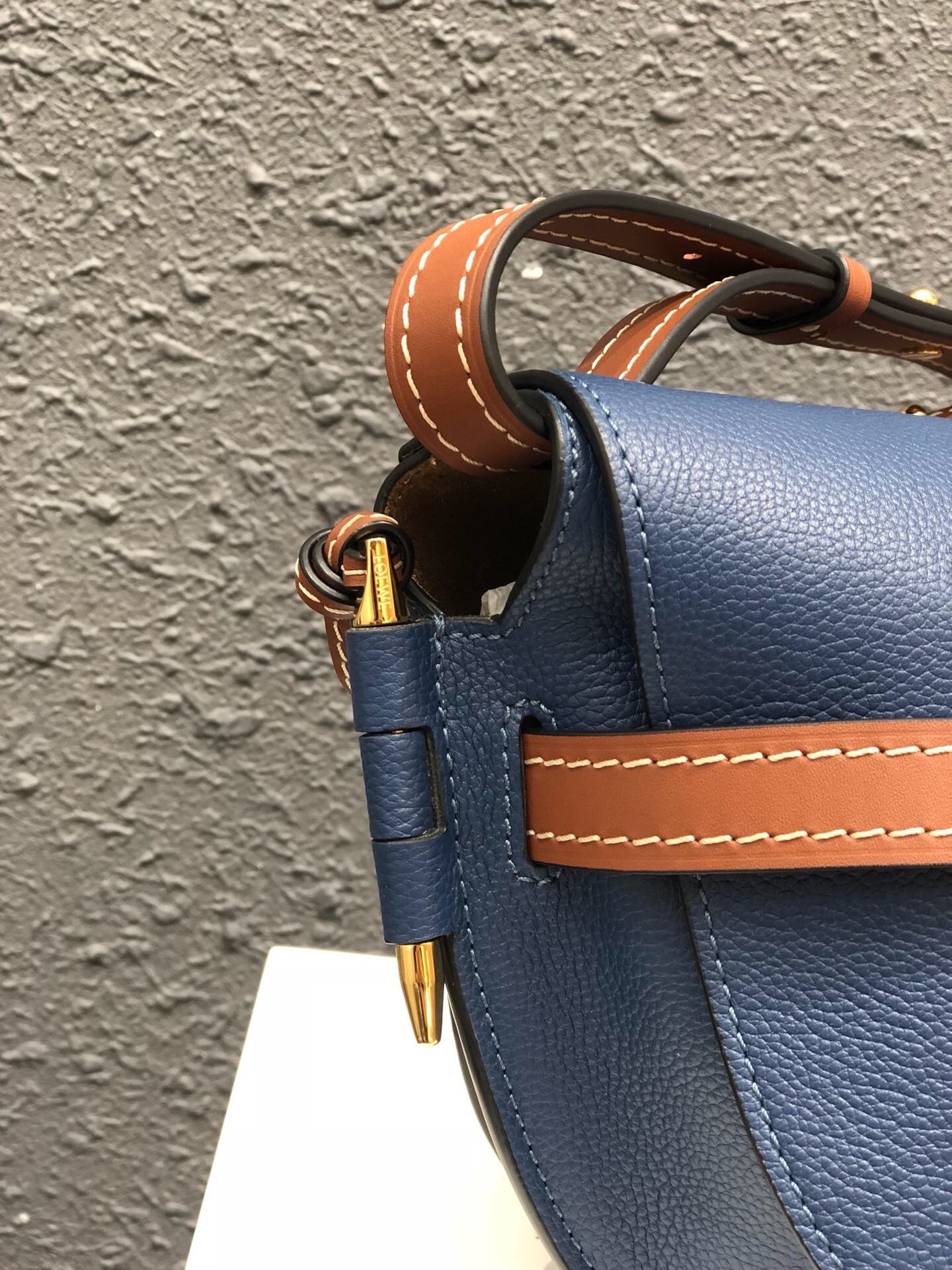 Gate Small Bag, Loewe Saddle-shaped crossbody bag