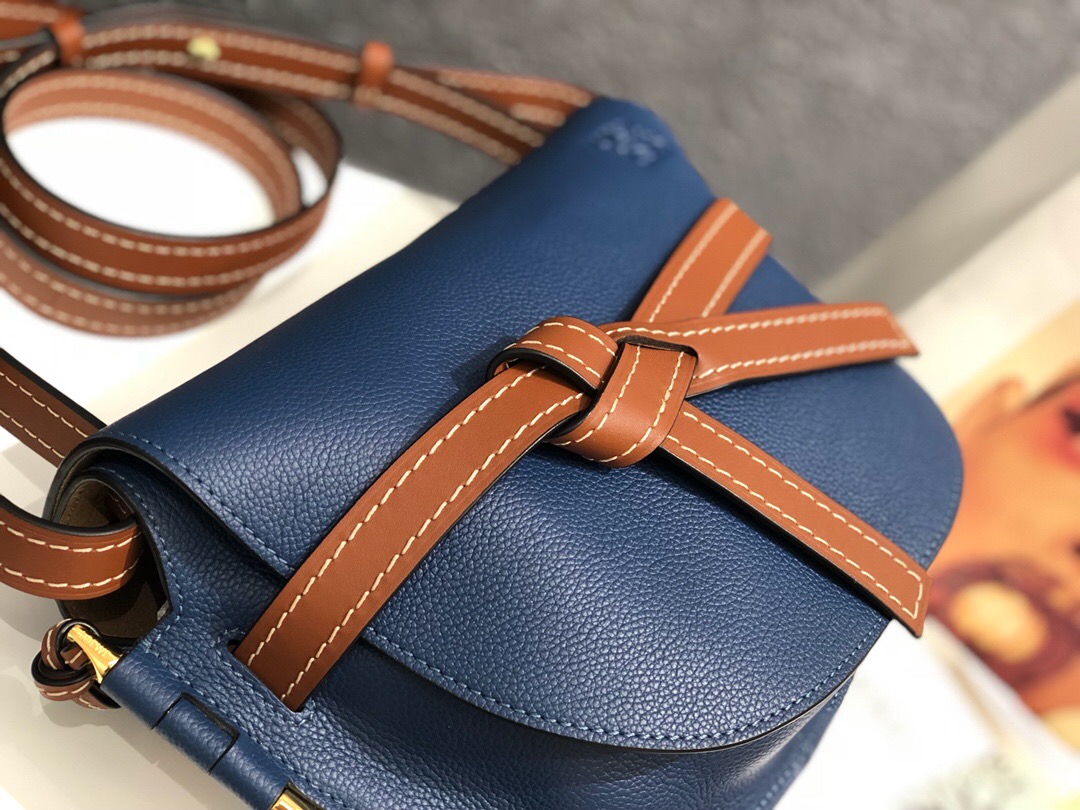 Gate Small Bag, Loewe Saddle-shaped crossbody bag