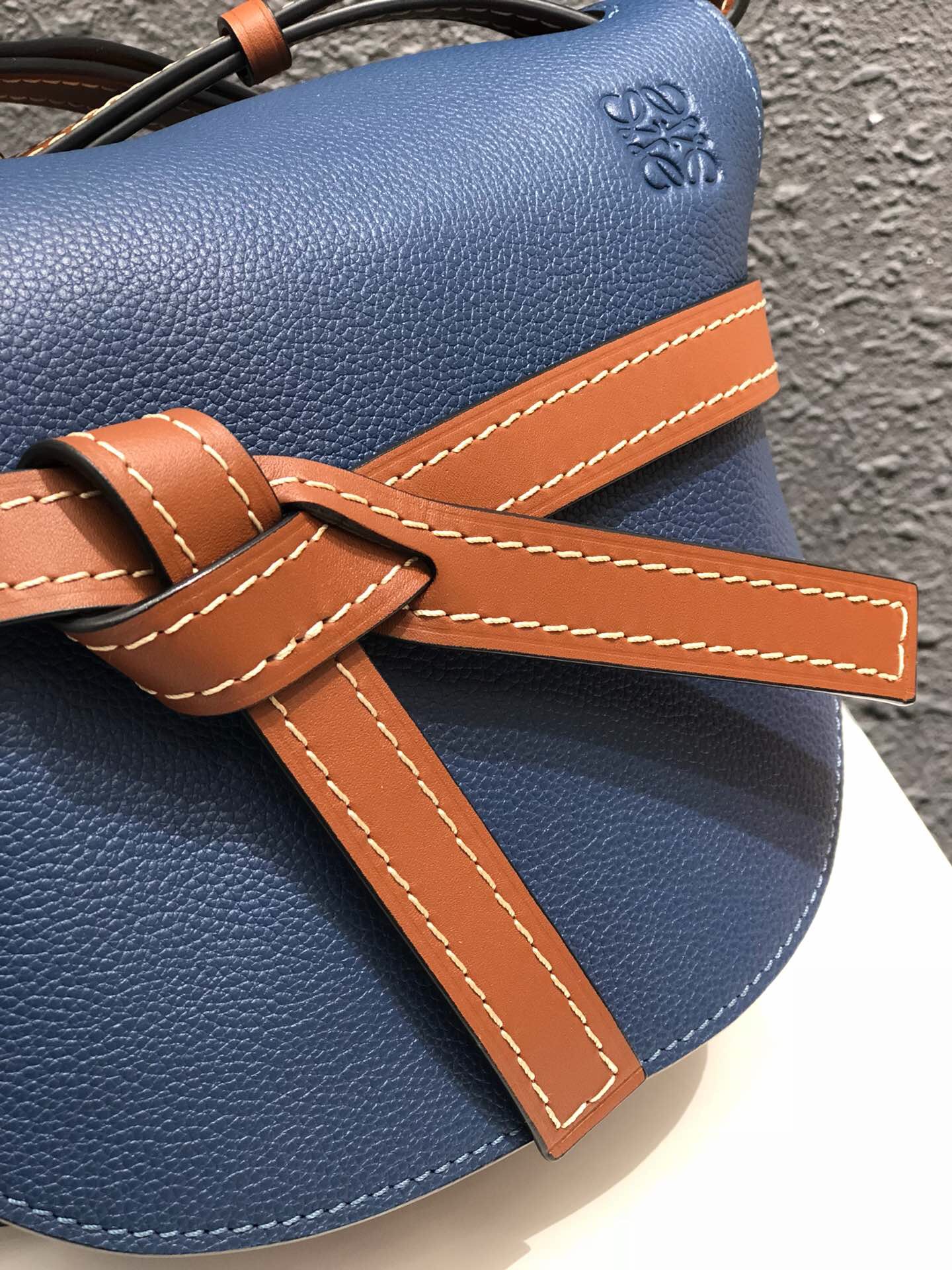 Gate Small Bag, Loewe Saddle-shaped crossbody bag