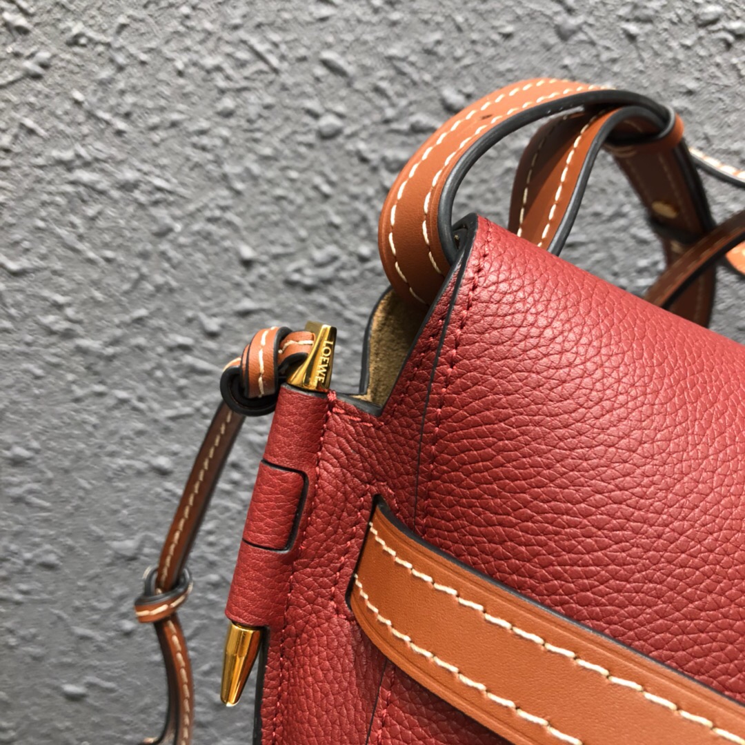 Gate Small Bag, Loewe Saddle-shaped crossbody bag