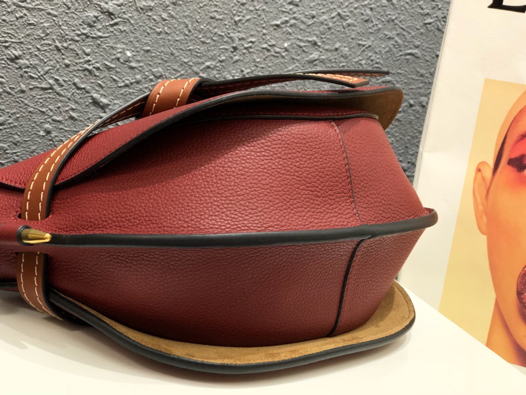 Gate Small Bag, Loewe Saddle-shaped crossbody bag
