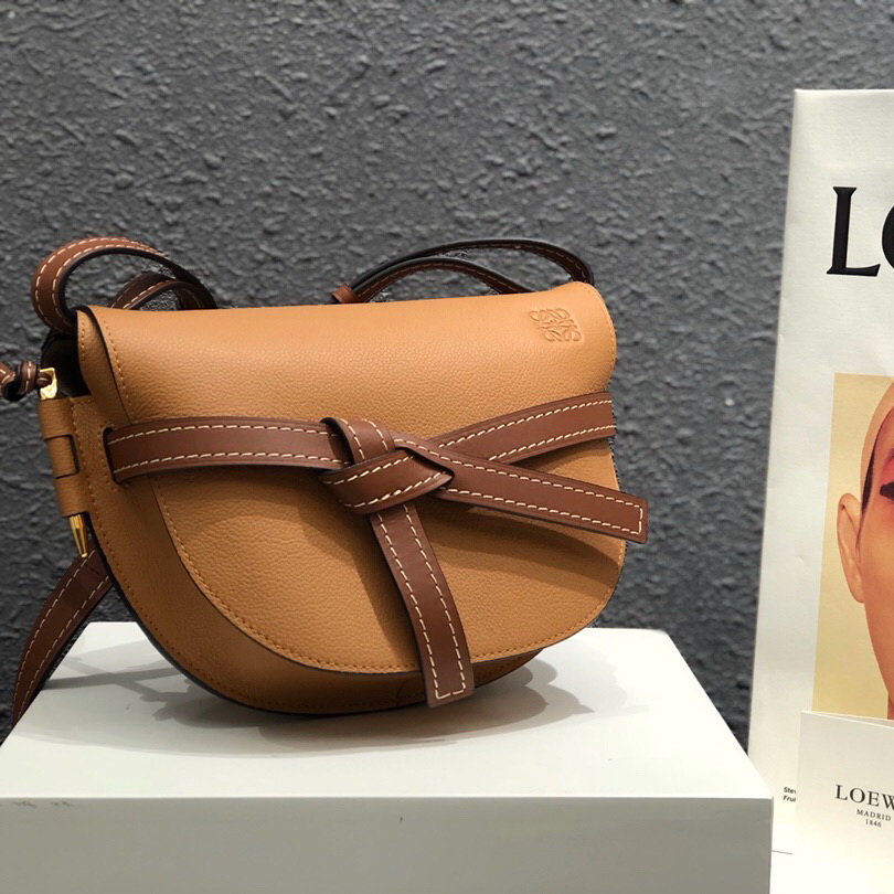Gate Small Bag, Loewe Saddle-shaped crossbody bag