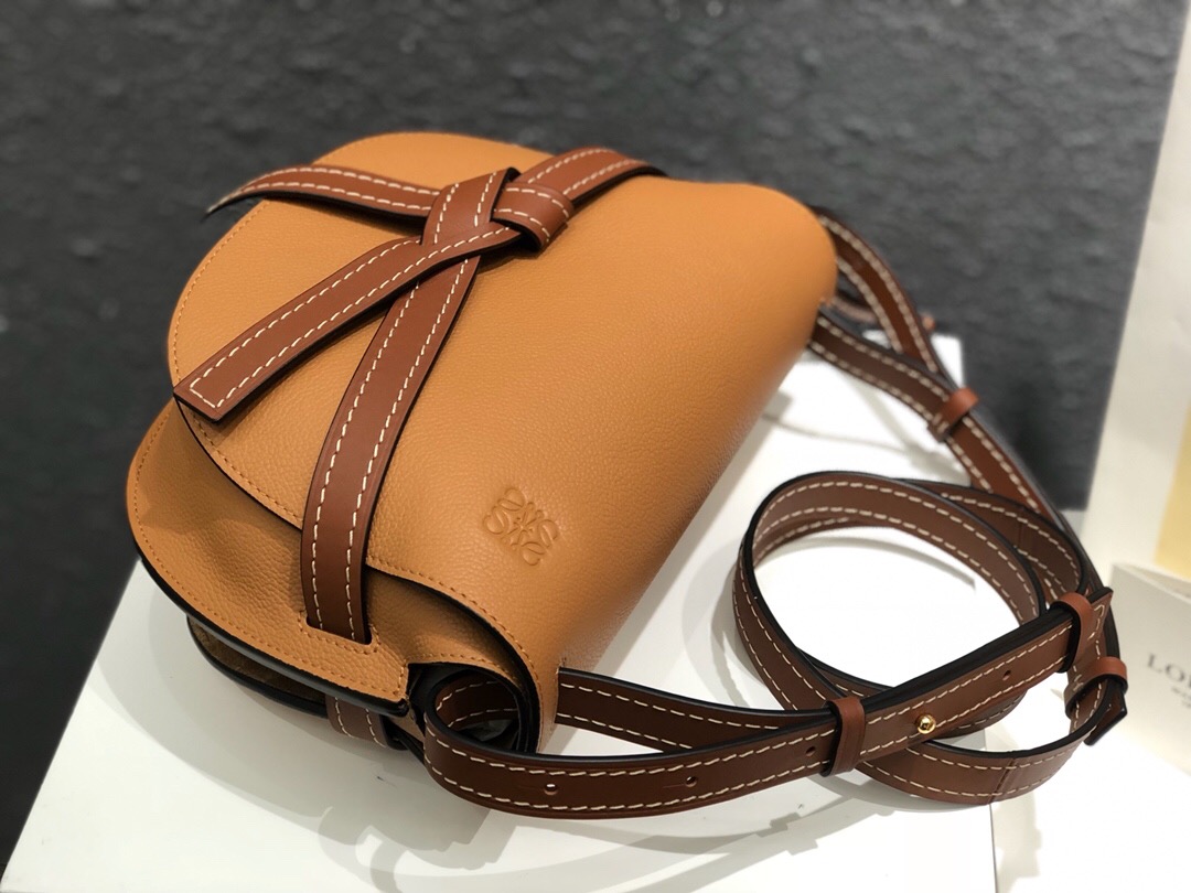 Gate Small Bag, Loewe Saddle-shaped crossbody bag