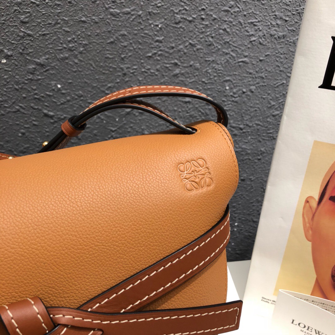 Gate Small Bag, Loewe Saddle-shaped crossbody bag