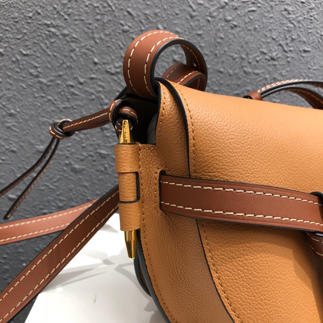 Gate Small Bag, Loewe Saddle-shaped crossbody bag