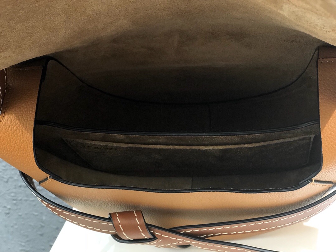 Gate Small Bag, Loewe Saddle-shaped crossbody bag