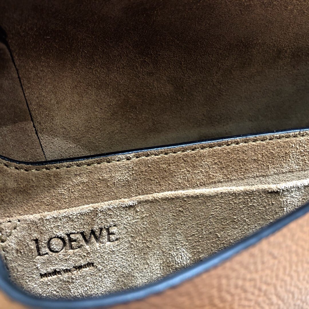 Gate Small Bag, Loewe Saddle-shaped crossbody bag