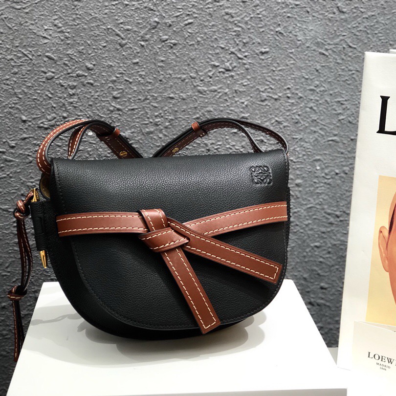 Gate Small Bag, Loewe Saddle-shaped crossbody bag
