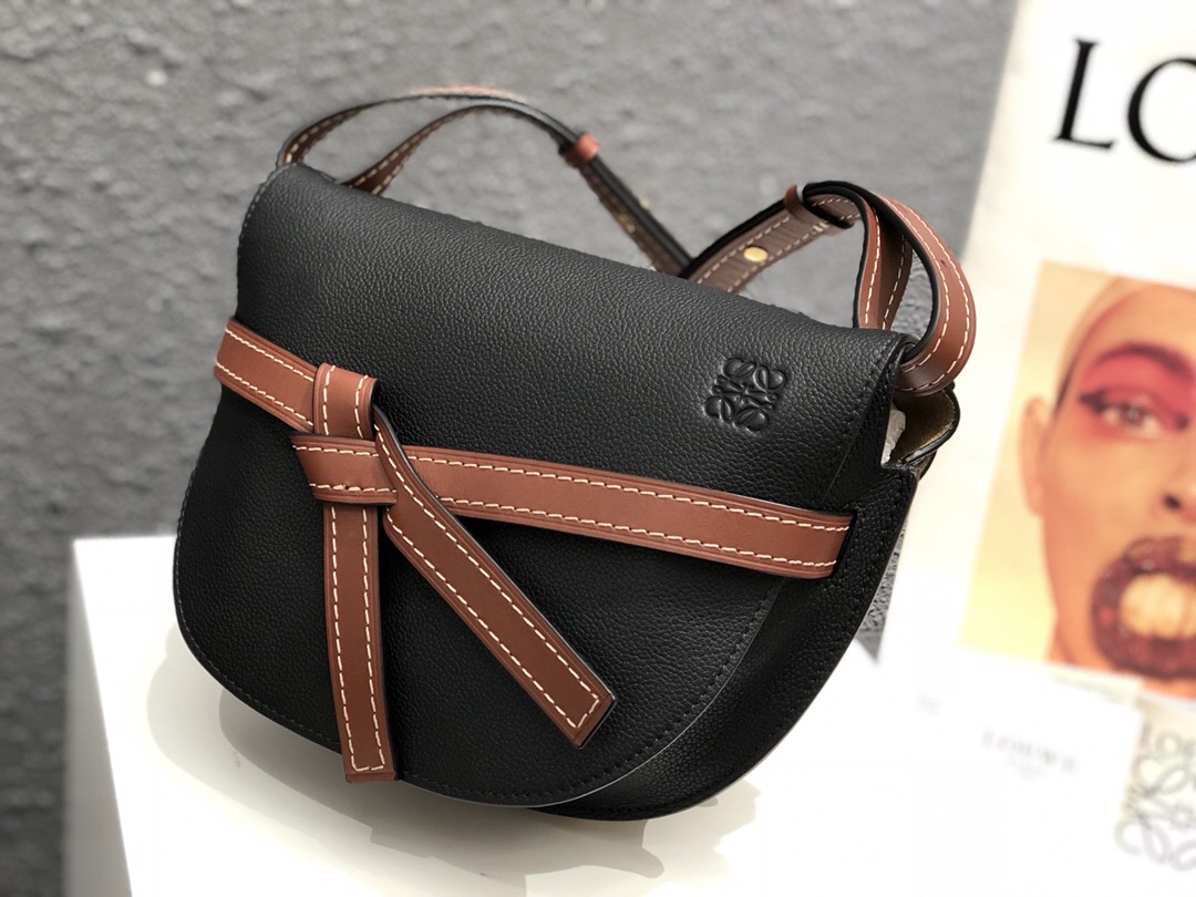 Gate Small Bag, Loewe Saddle-shaped crossbody bag