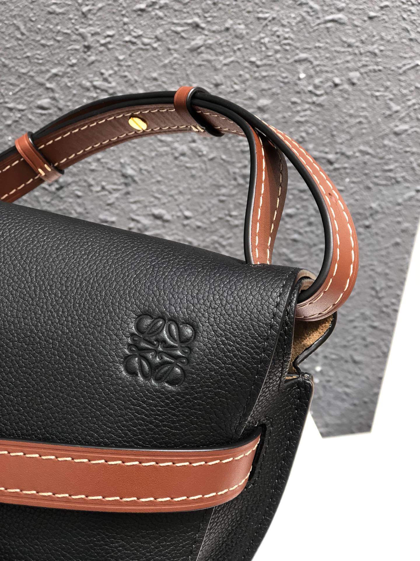 Gate Small Bag, Loewe Saddle-shaped crossbody bag