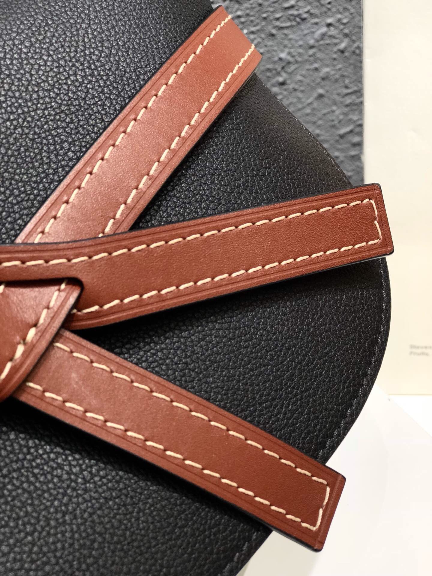 Gate Small Bag, Loewe Saddle-shaped crossbody bag
