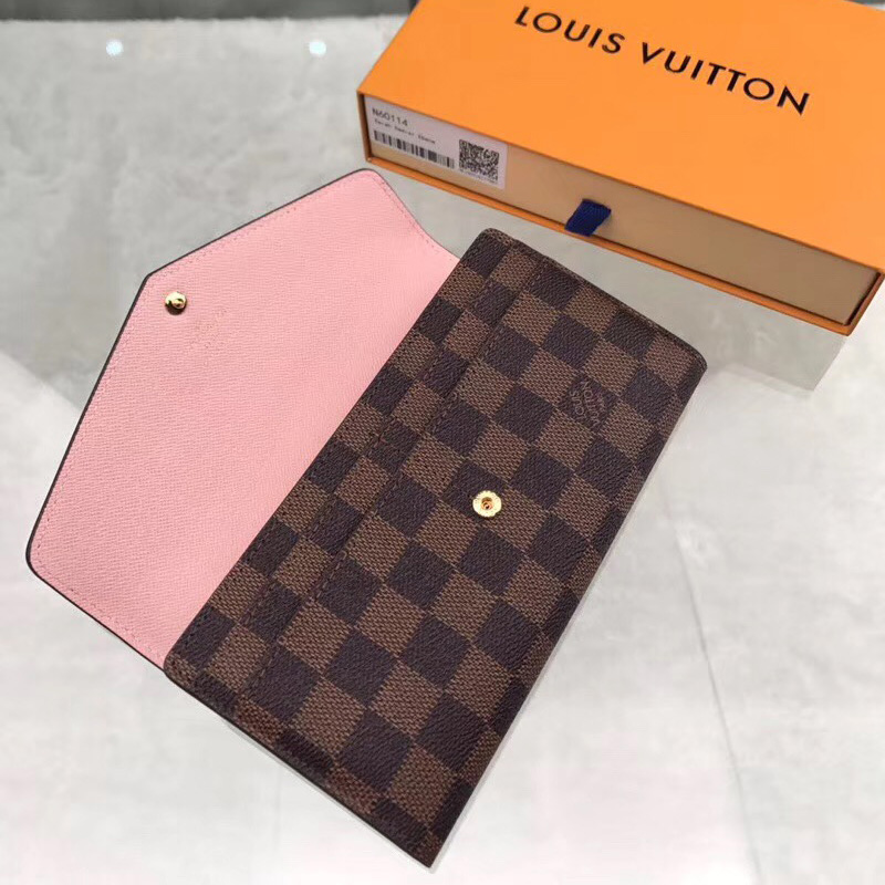 N60114, SARAH WALLET, LOUIS VUITTON LV WALLETS