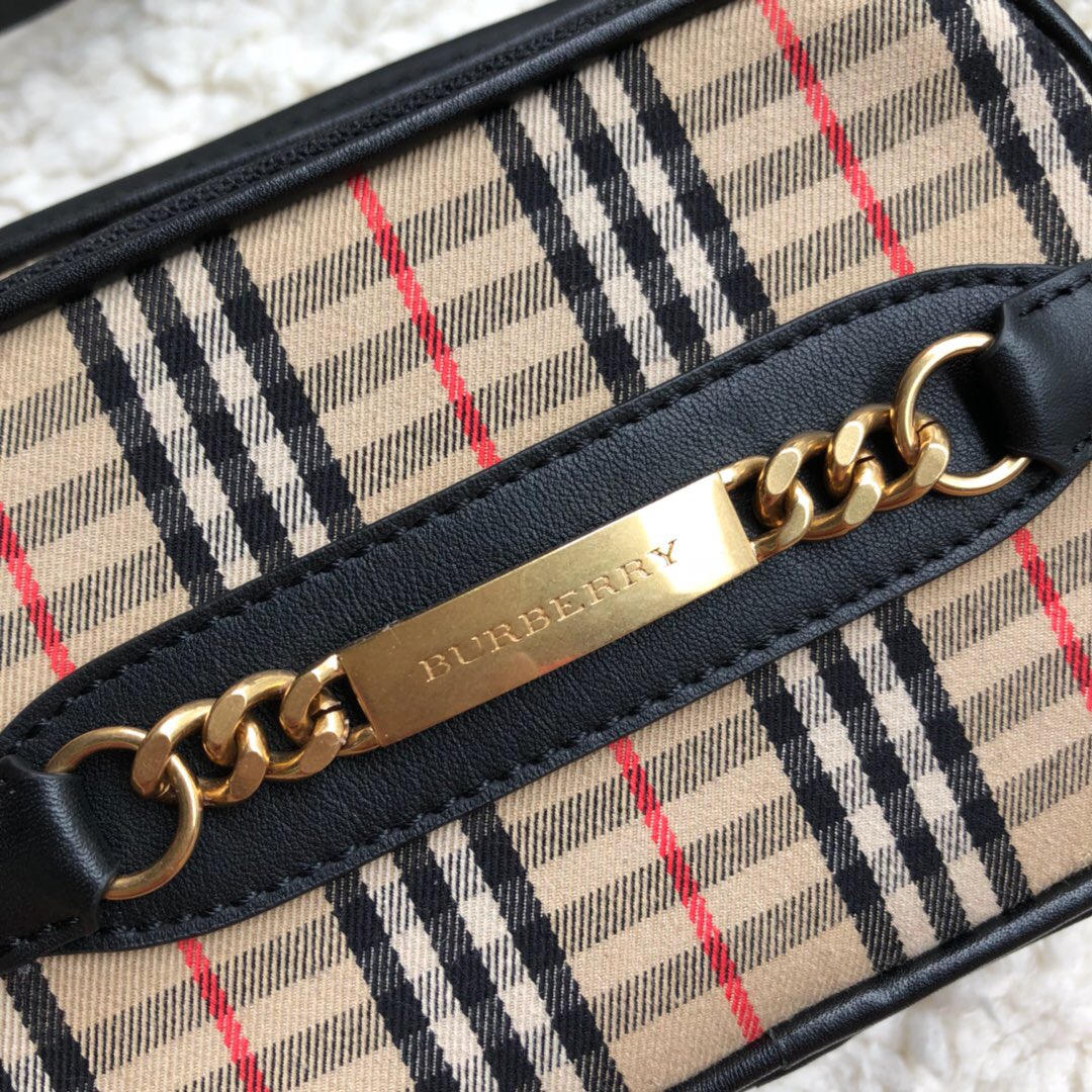 The 1983 Check Link Camera Bag, Burberry Handbags