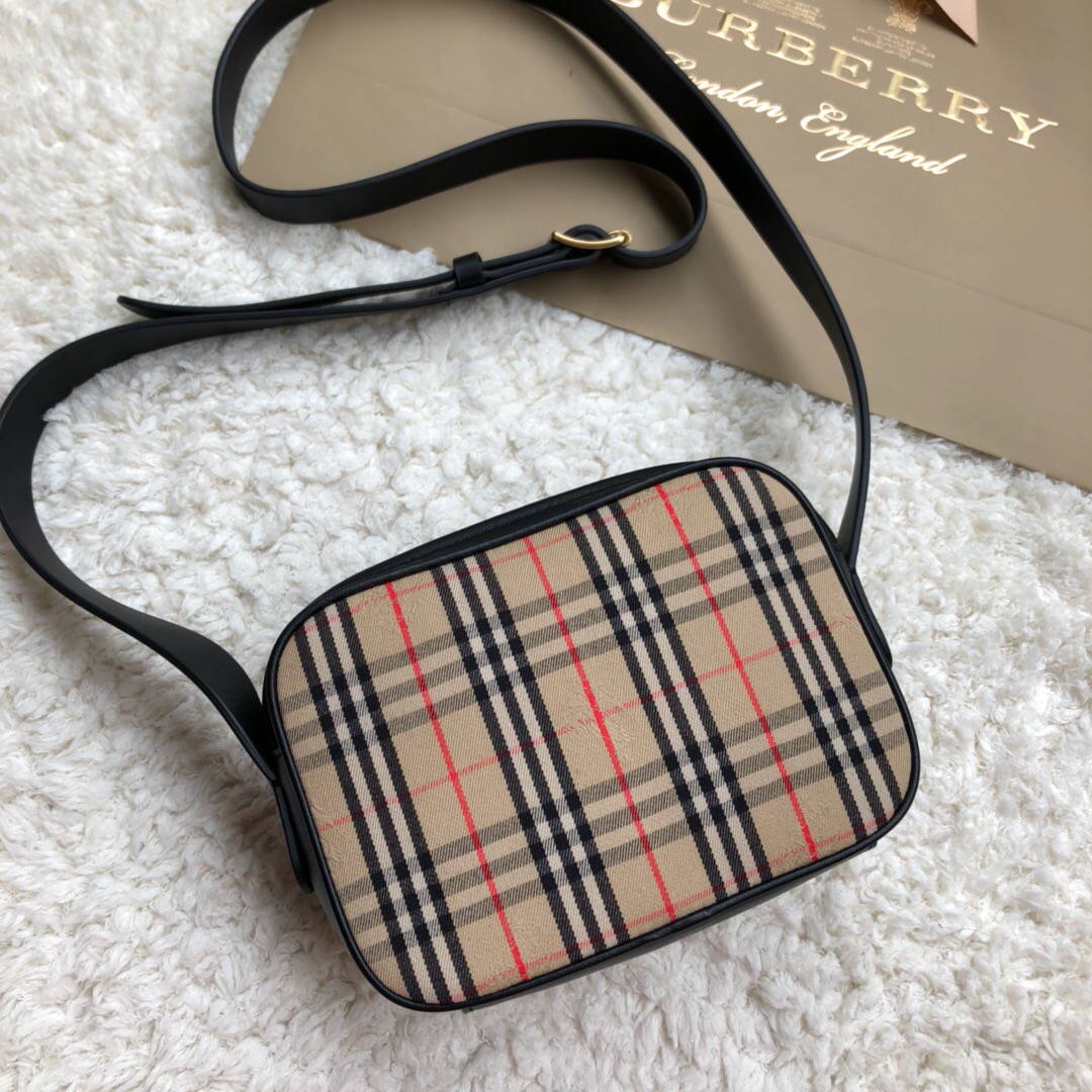 The 1983 Check Link Camera Bag, Burberry Handbags