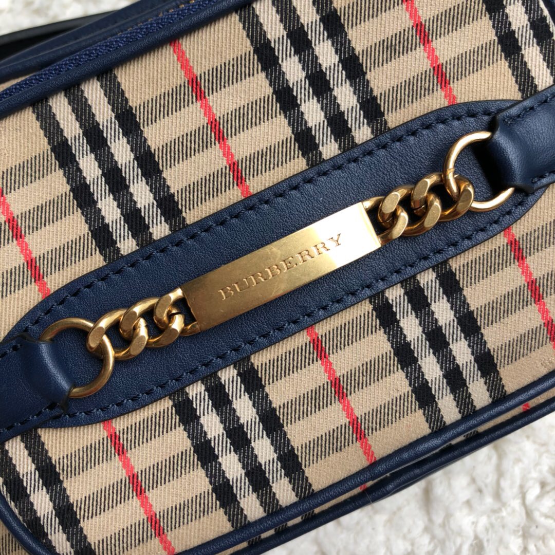 The 1983 Check Link Camera Bag, Burberry Handbags