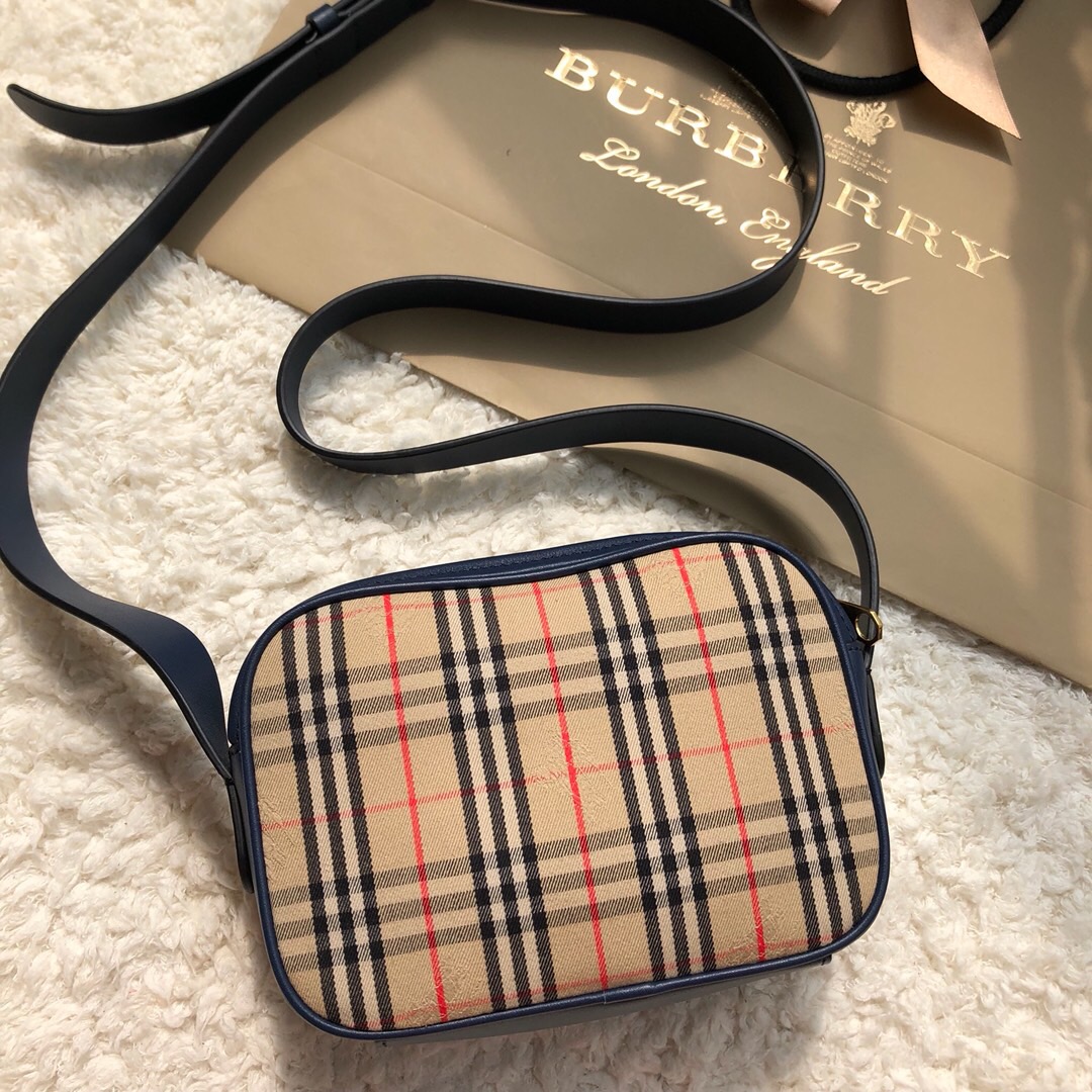 The 1983 Check Link Camera Bag, Burberry Handbags