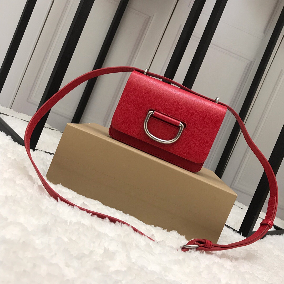 40767081, The Mini Leather D-ring Bag, Burberry Handbags