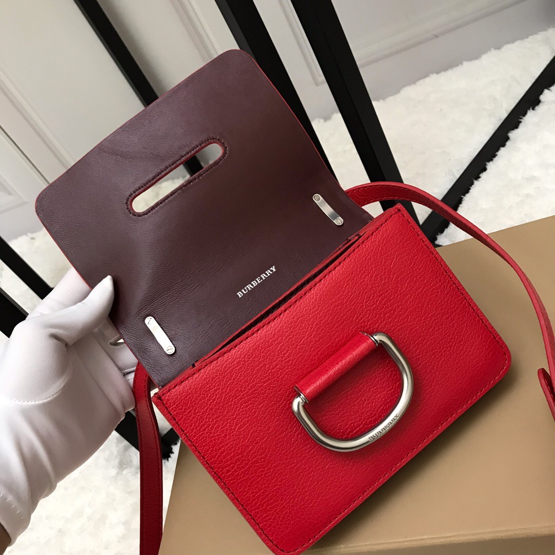 40767081, The Mini Leather D-ring Bag, Burberry Handbags