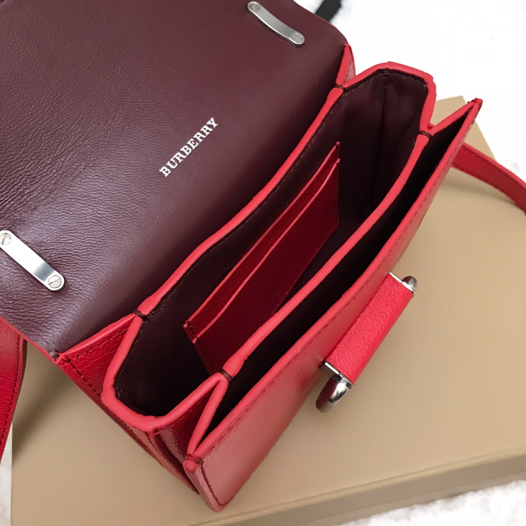 40767081, The Mini Leather D-ring Bag, Burberry Handbags