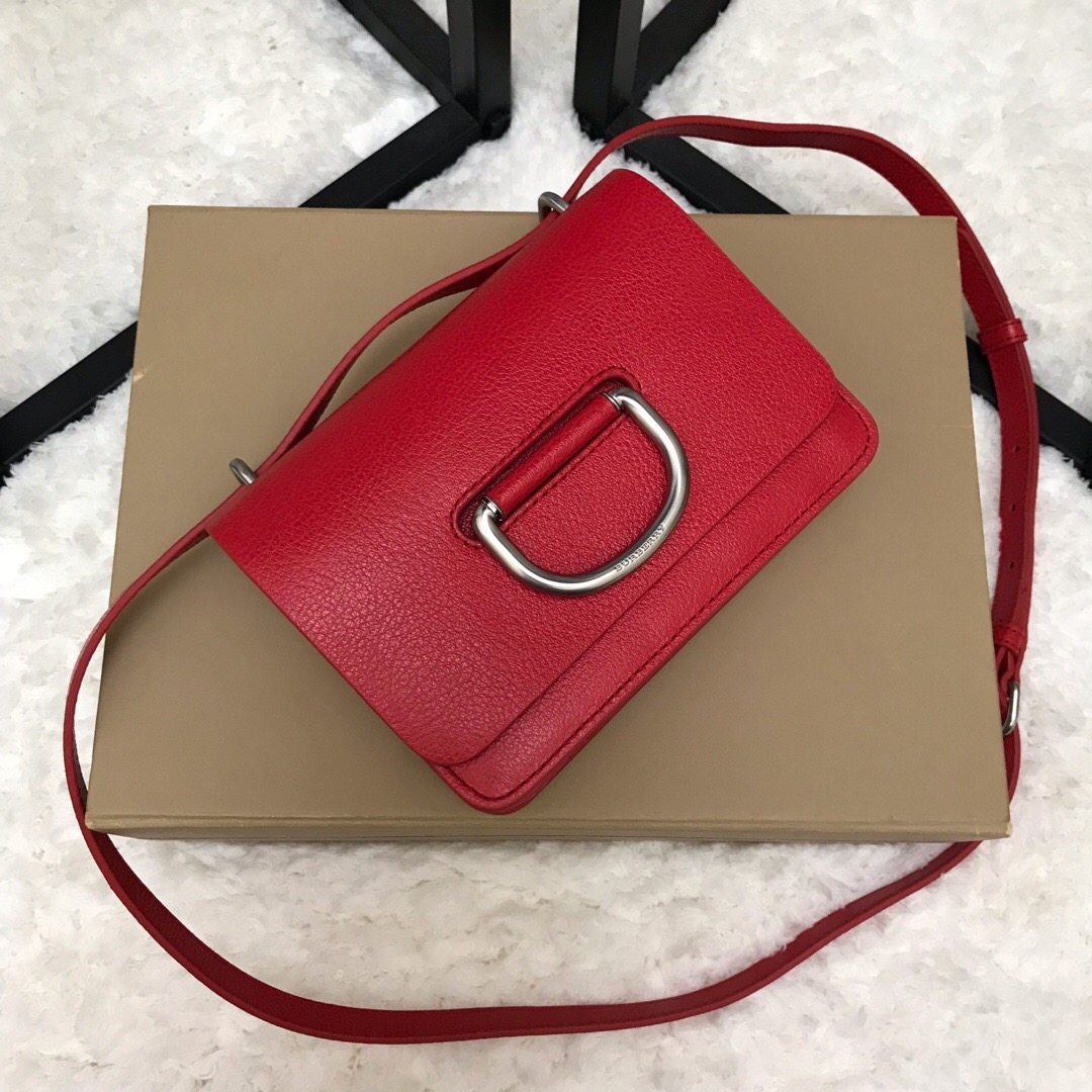 40767081, The Mini Leather D-ring Bag, Burberry Handbags