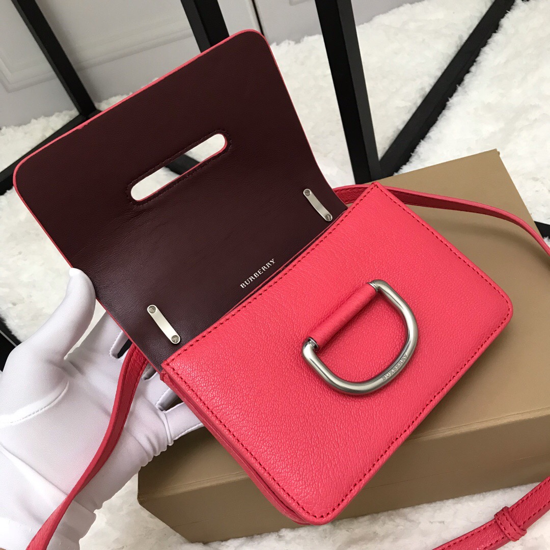 40767081, The Mini Leather D-ring Bag, Burberry Handbags