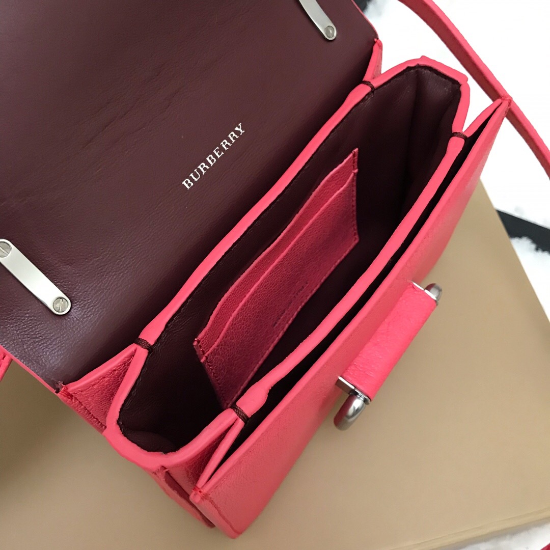 40767081, The Mini Leather D-ring Bag, Burberry Handbags