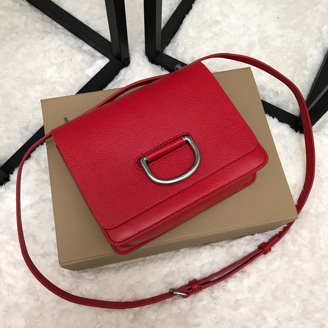 40766441, The Small Leather D-ring Bag, Burberry Handbags