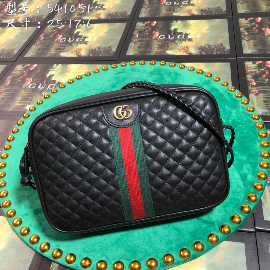 ‎541051, Laminated leather small shoulder bag, GUCCI BAG