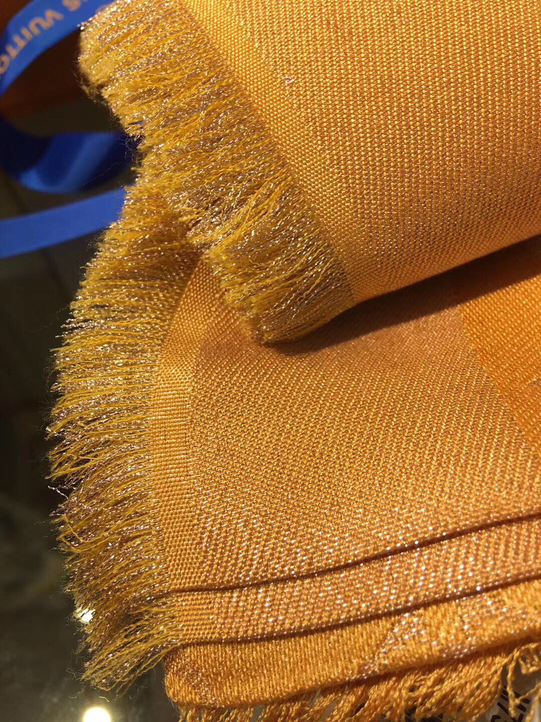 MONOGRAM SHINE(Silver) SHAWL, LOUIS VUITTON LV SHAWL