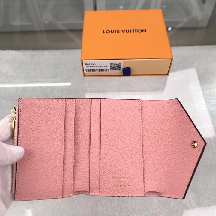 M62936, ZOÉ WALLET, LOUIS VUITTON LV WALLETS