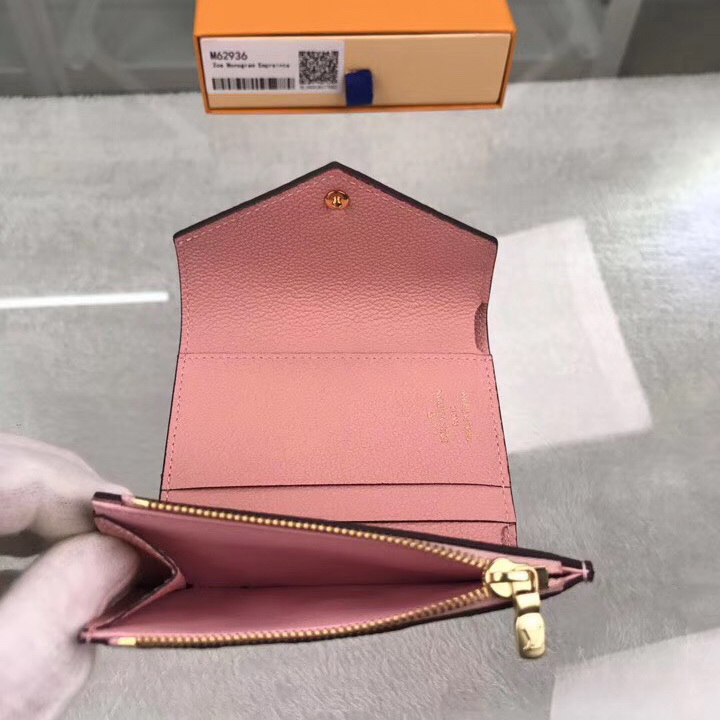 M62936, ZOÉ WALLET, LOUIS VUITTON LV WALLETS