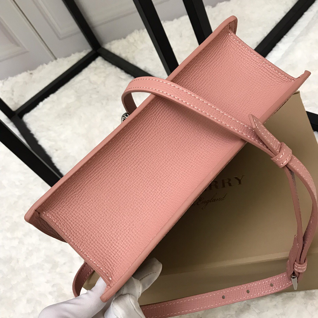 80063591, Small Vintage Check and Leather Crossbody Bag, Burberry Handbag