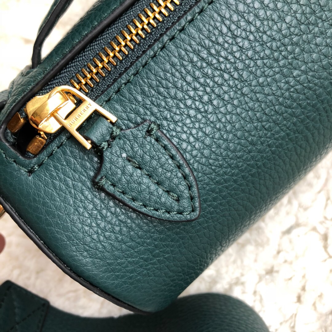 40751031, The Leather Barrel Bag, Burberry handbag