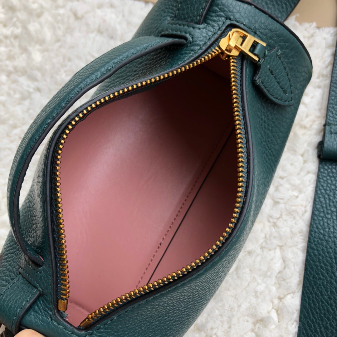 40751031, The Leather Barrel Bag, Burberry handbag