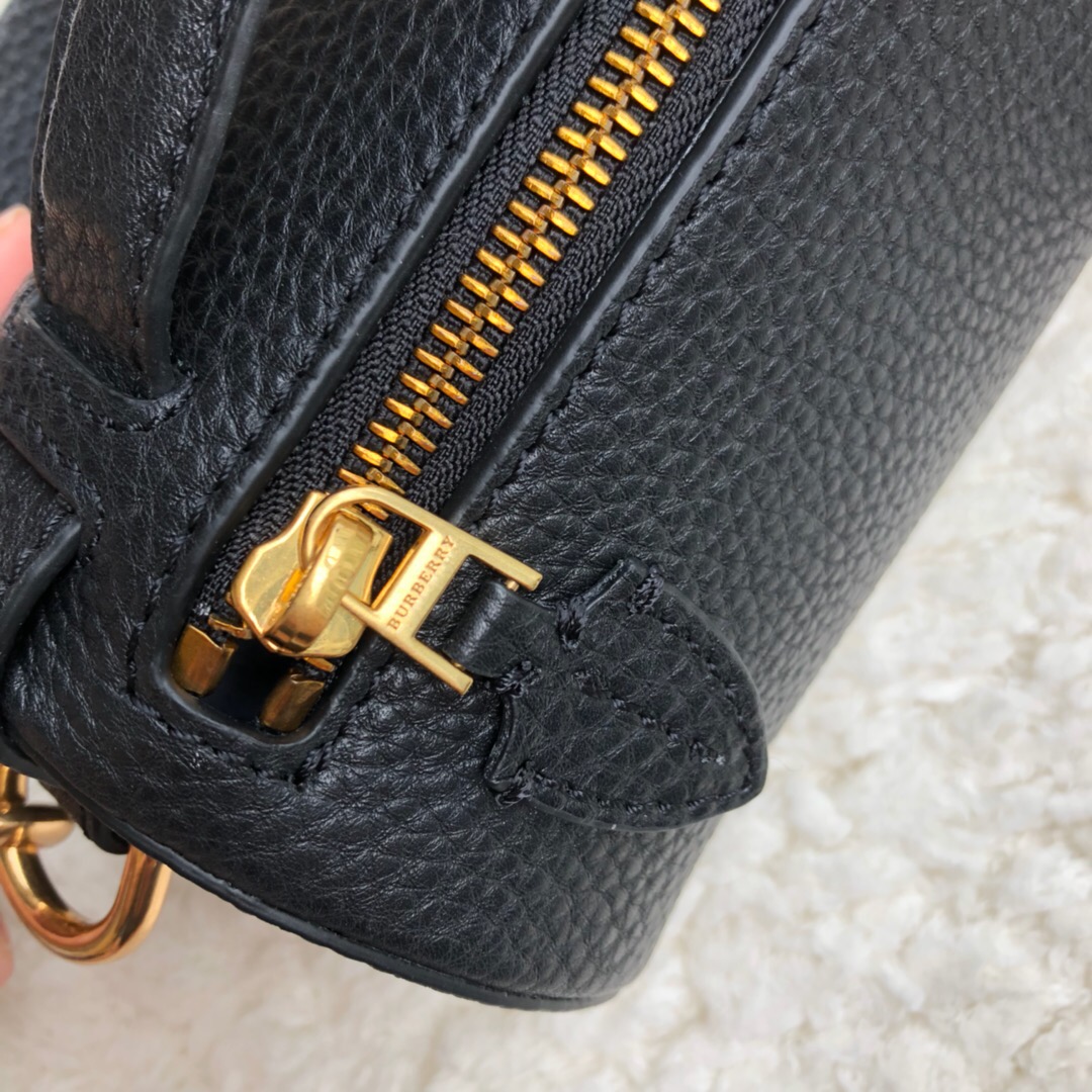 40751031, The Leather Barrel Bag, Burberry handbag
