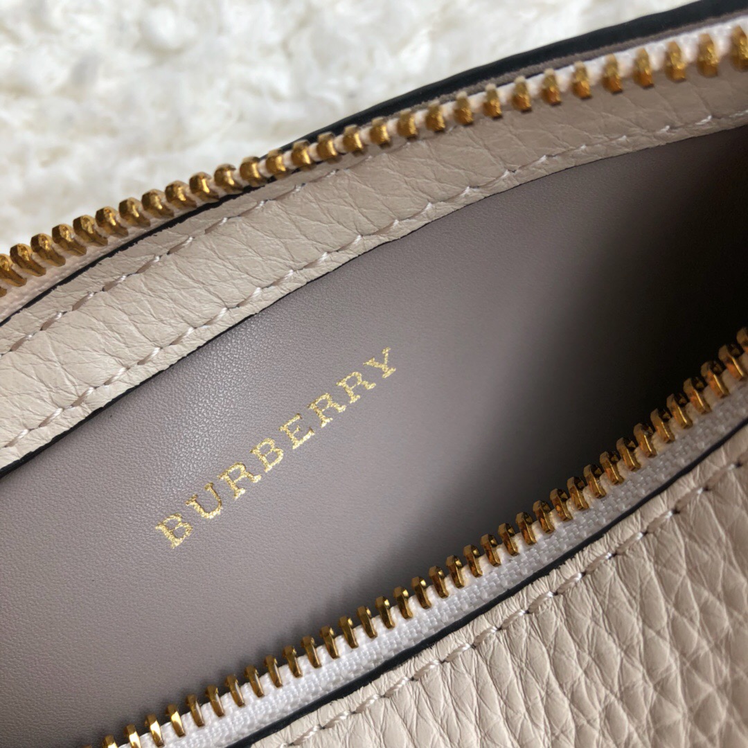 40751031, The Leather Barrel Bag, Burberry handbag
