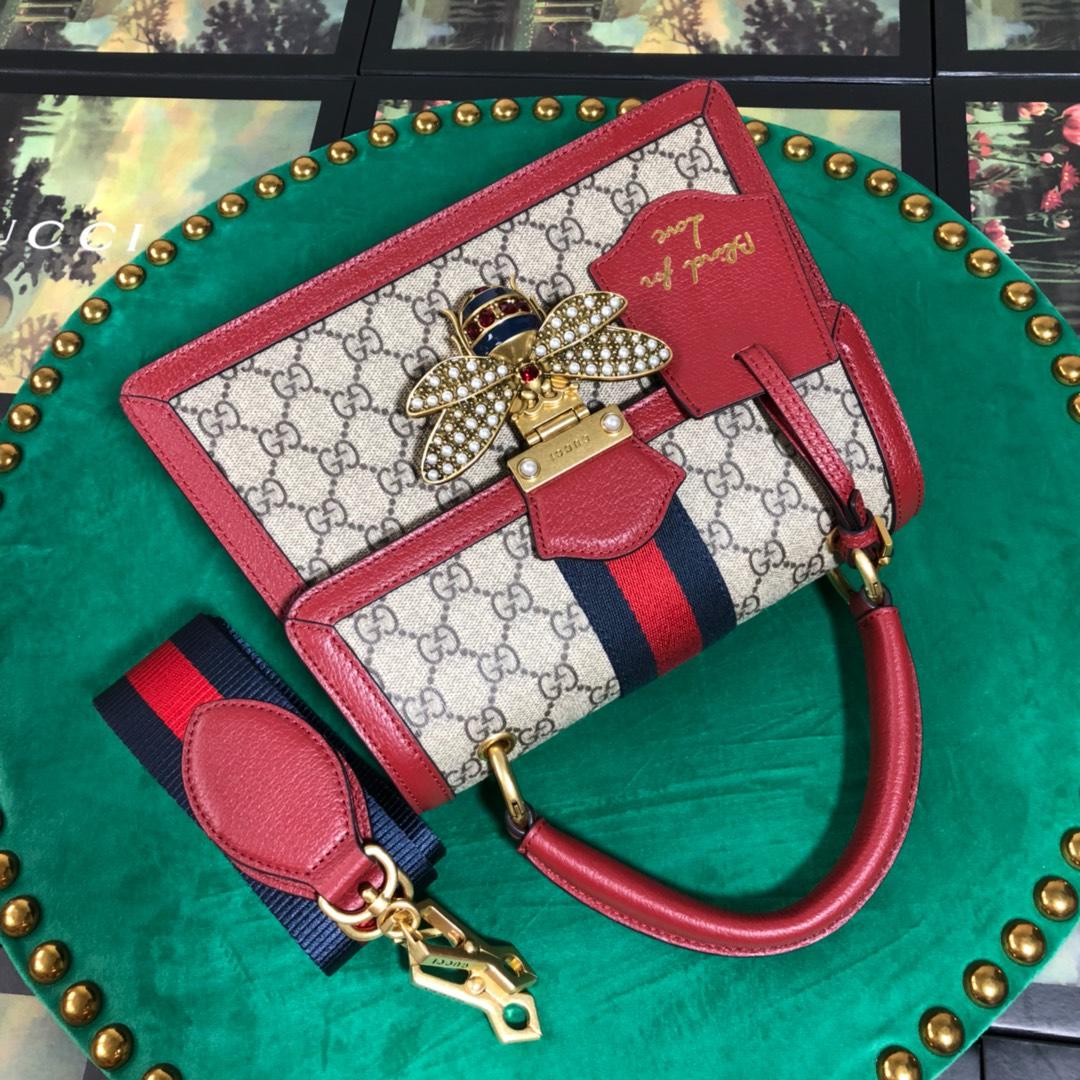 476541, Queen Margaret GG small top handle bag, GUCCI HANDBAGS