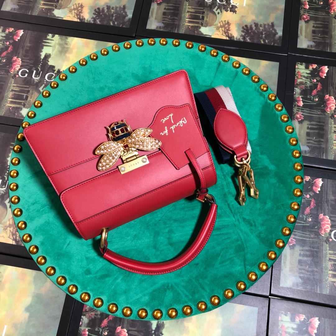 476541, Queen Margaret GG small top handle bag, GUCCI HANDBAGS