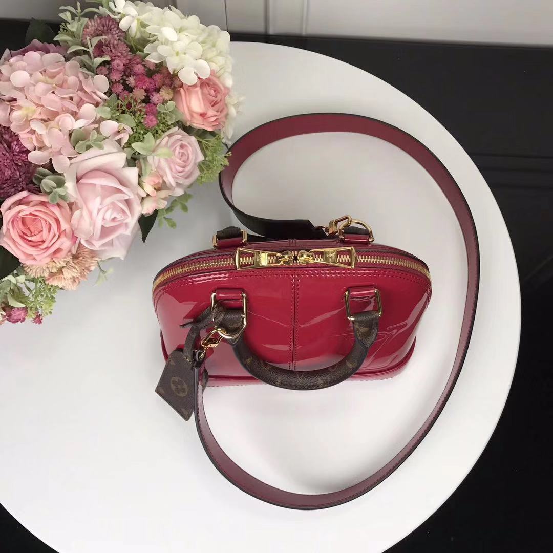 M52498, ALMA BB Leather Handbag, Louis Vuitton LV