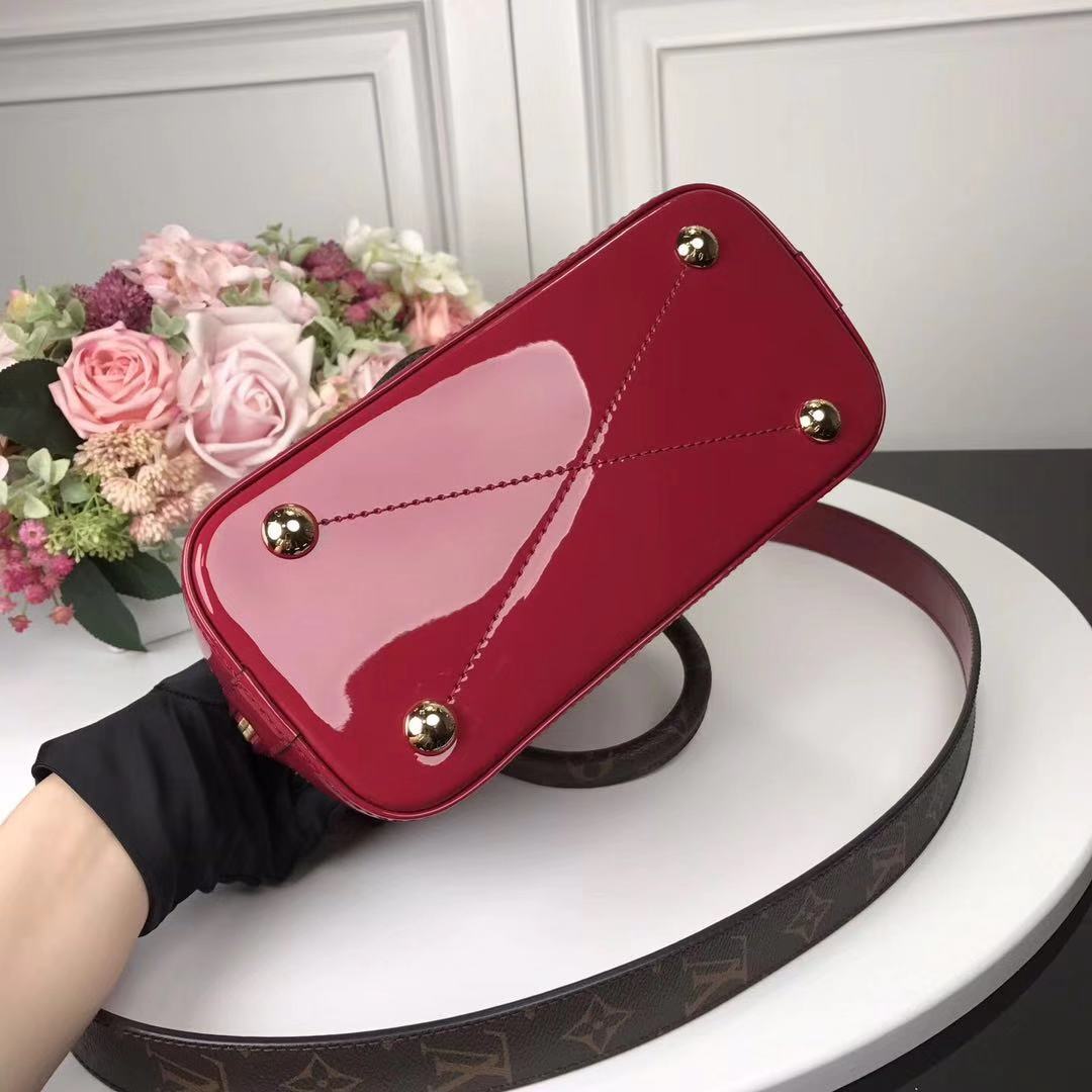 M52498, ALMA BB Leather Handbag, Louis Vuitton LV