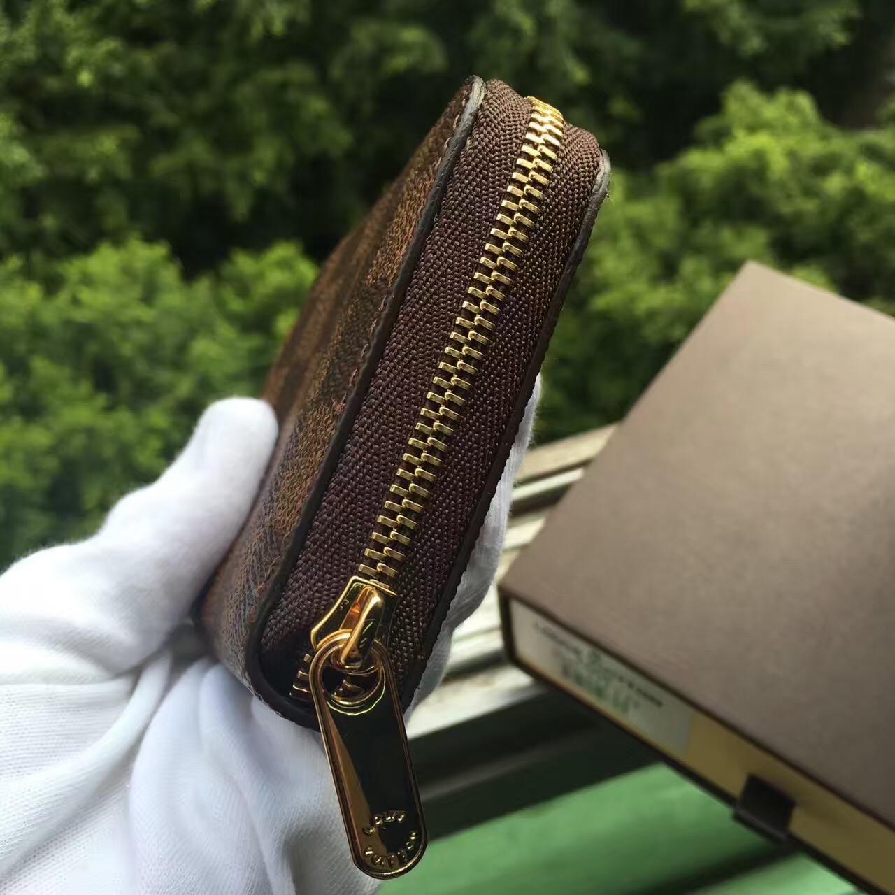 N63070, ZIPPY COIN PURSE, Louis Vuitton LV, 4.3 x 3.1 x 0.8 inches