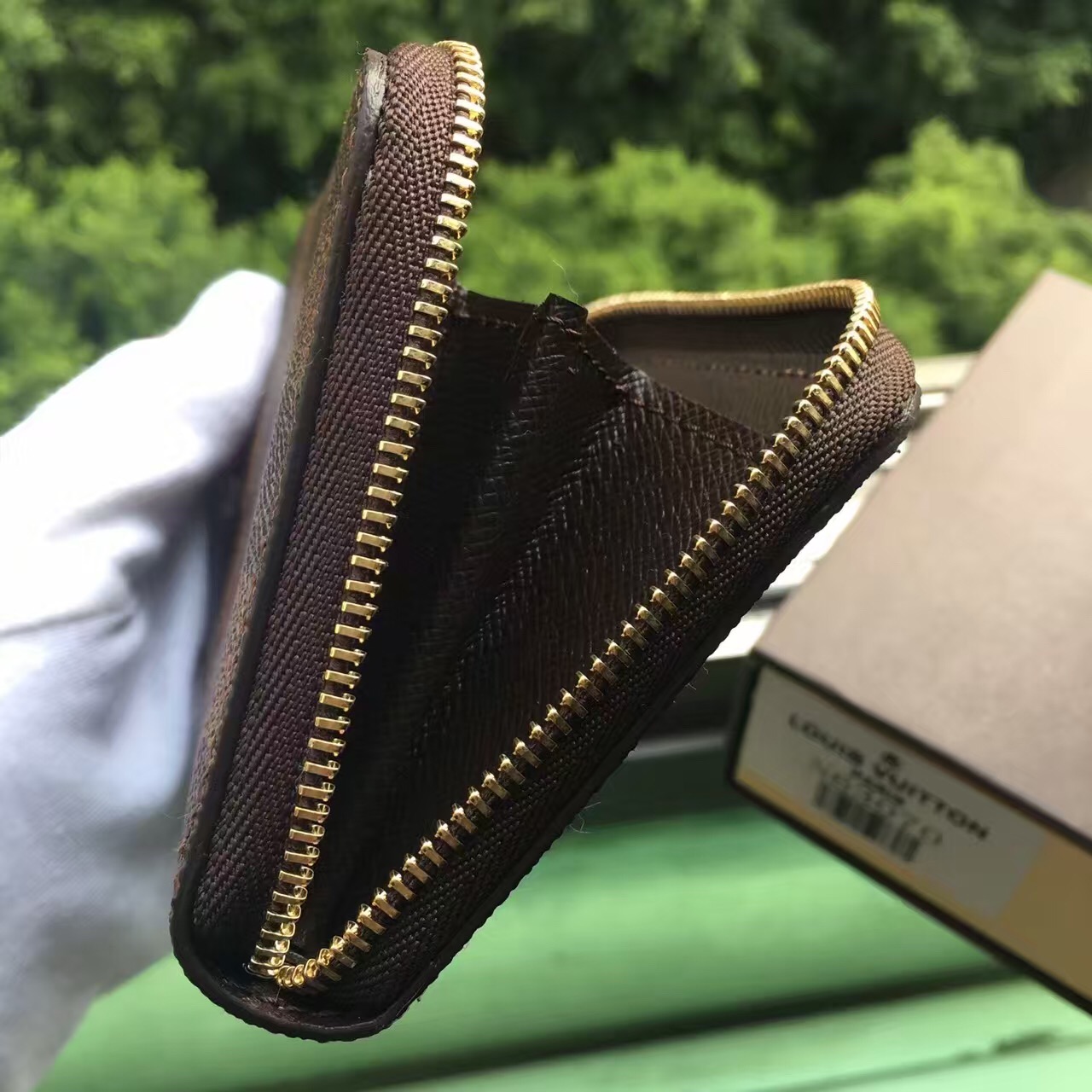 N63070, ZIPPY COIN PURSE, Louis Vuitton LV, 4.3 x 3.1 x 0.8 inches