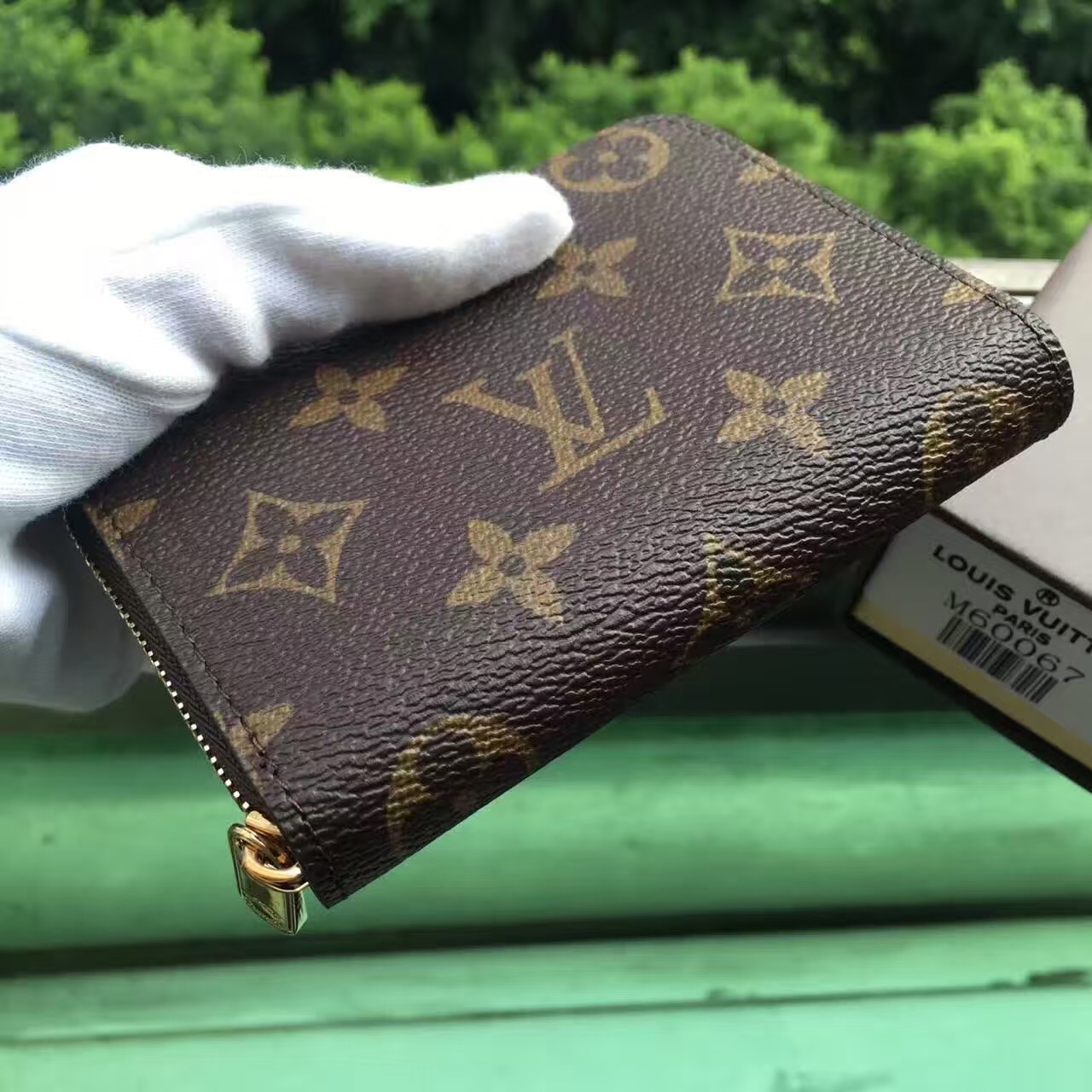 M60067, ZIPPY COIN PURSE, Louis Vuitton LV, 4.3 x 3.1 x 0.8 inches