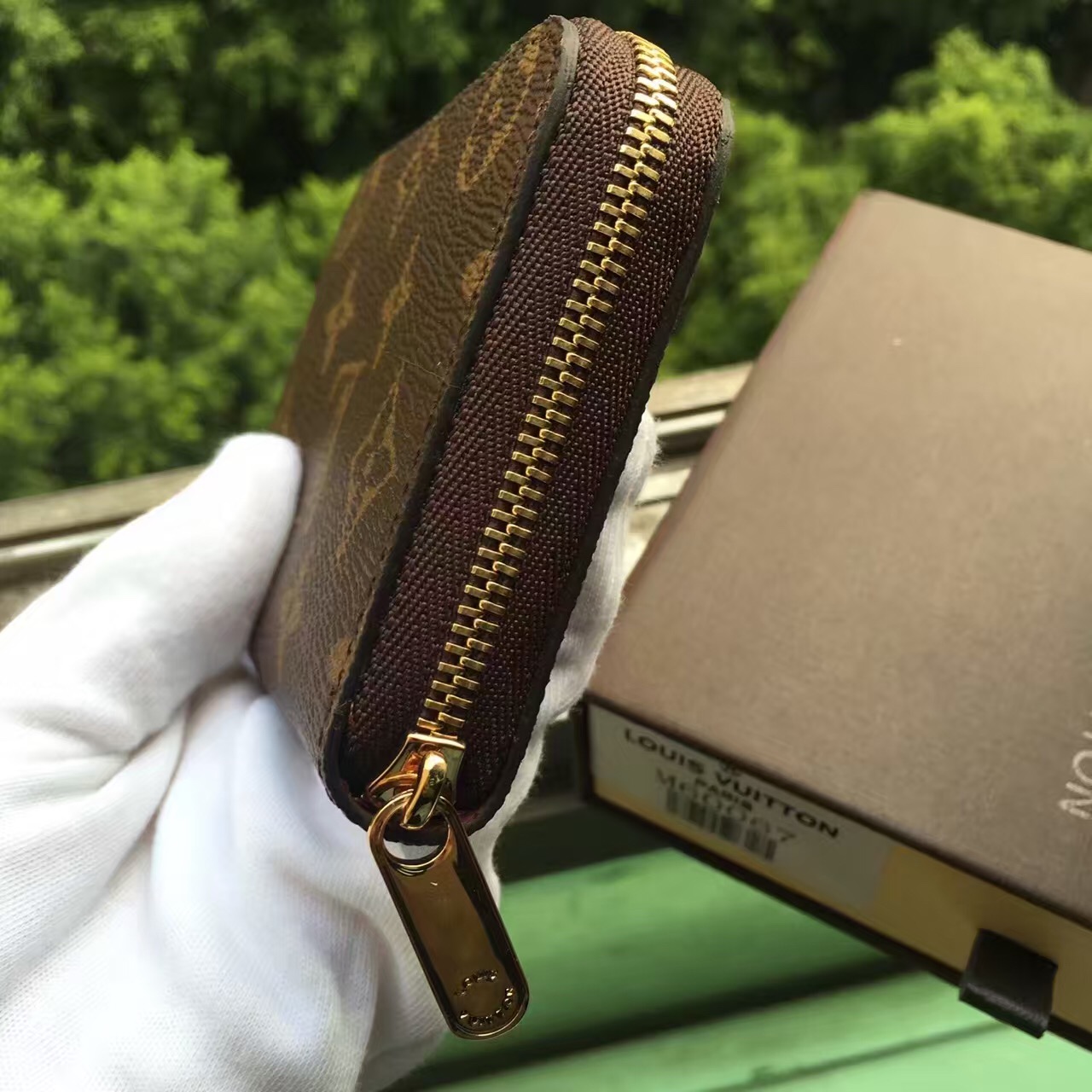 M60067, ZIPPY COIN PURSE, Louis Vuitton LV, 4.3 x 3.1 x 0.8 inches